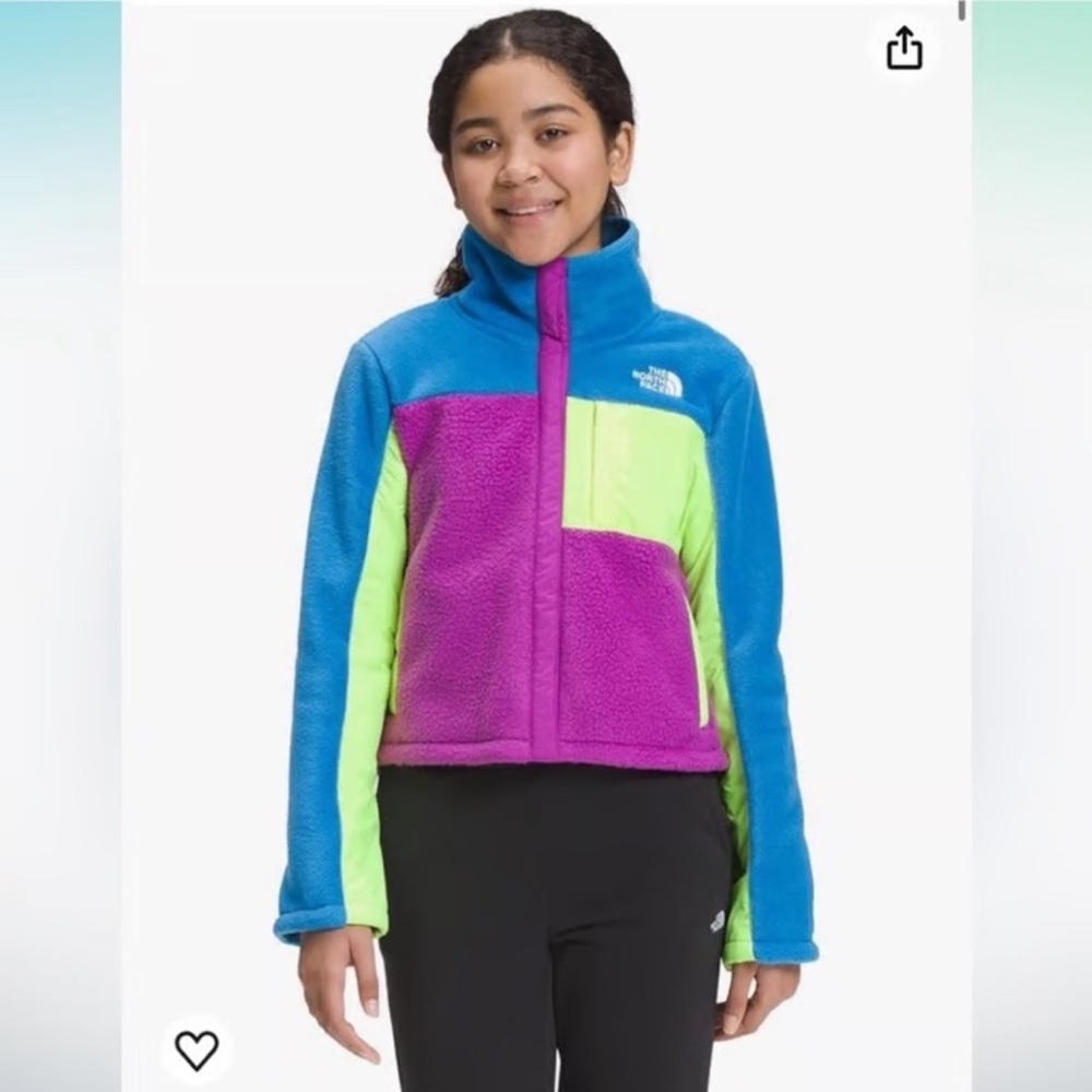 North Face NWT fleece mashup jacket 🔥❄️